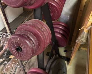 WEIGHTS WITH STAND