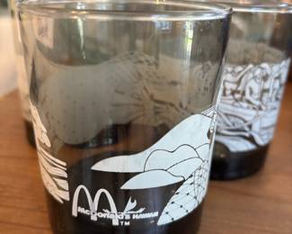 McDONALD'S VINTAGE GLASSES HAWAII SOUVENIR GLASSES