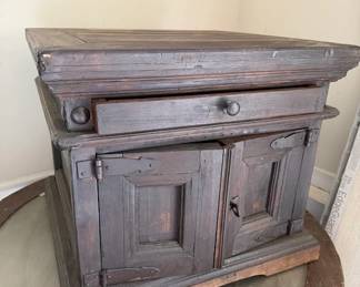 $25 Handmade Display case storage cabinet w/ top drawer