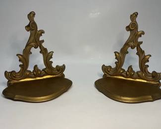 $40 #1 Comoposit/Wood Display accent Rococo Shelves