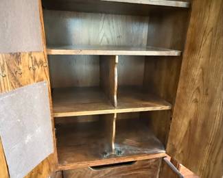 Asian Style Wardrobe Cabinet (Set of 2)
