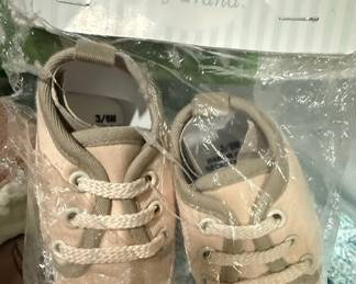 Baby Gap Toddler Polo Shirt and Baby Shoes