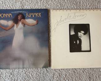 Donna Summer "A Love Trilogy" and Phoebe Snow "Second Childhood" Vinyl Records