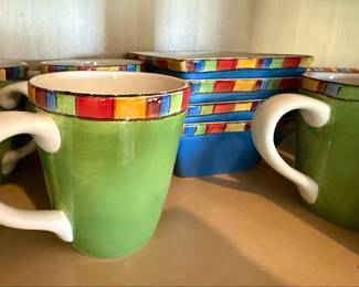 Ibiza Hand Painted & Hand Crafted Ceramic Dish Set