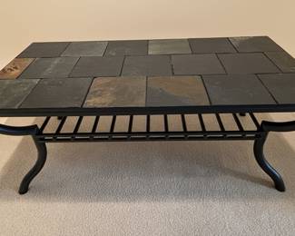 Ashley Antigo Slate Top Coffee Table
