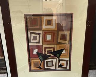 Martini Glass Art Prints - New Century Picture Corp.