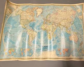 National Geographic World Map