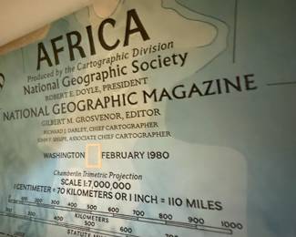 National Geographic Magazine Maps Collection