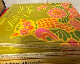 Leeward's Illustrated Library of Arts and Crafts Book Set