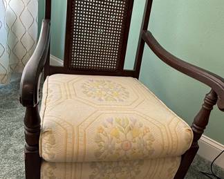 Cane Back Rocking Chair Style