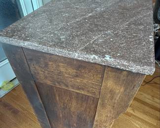 Eastlake Style Walnut Washstand