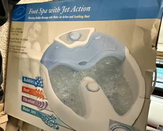 Foot Spa with Jet Action