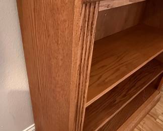 Oak Veneer Bookcase