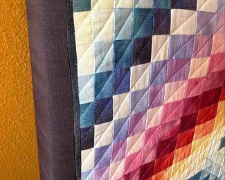 Bargello Geometric Quilt