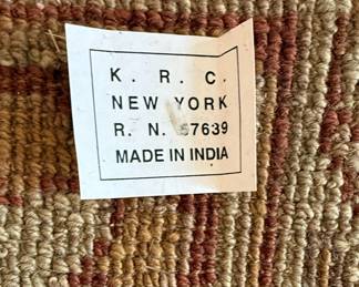 Indian Persian-Style Area Rug