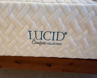 LUCID Comfort Collection Full Bed Frame