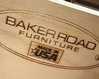 Baker Road Furniture Queen Platform Bed with Serta Perfect Sleeper Mattress