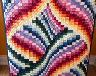 Bargello Geometric Quilt