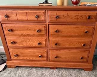 Vaughan-Bassett Oak Dresser