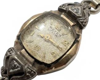 Meyer Lifetime 10k R.G.P. Bezel Watch