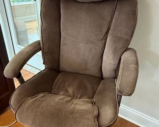 Brown Microfiber Executive Office Chair