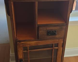 Mission Style Oak Cabinet