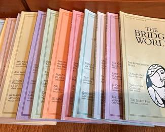 Bridge Today and The Bridge World Magazines