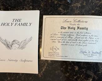 Lenox The Nativity Holy Family Set