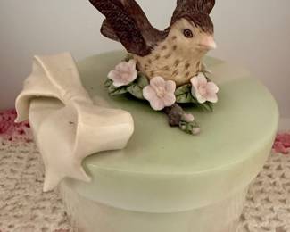 Robert H. Schuller "Bloom Where You Are Planted" Trinket Box