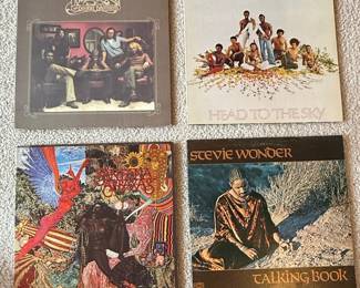 Various Artists Vinyl Records - Doobie Brothers, Earth, Wind & Fire, Santana, Stevie Wonder