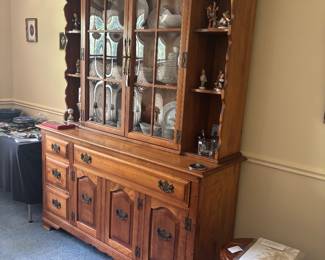 Beautiful curio hutch