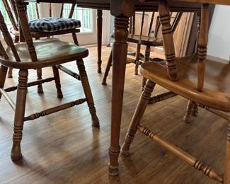 Chair & table details