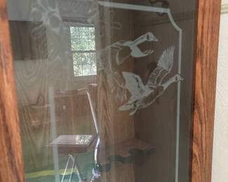 Gun cabinet details