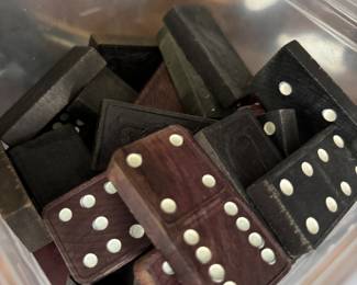 Vintage dominoes