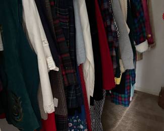 Mixed vintage clothing