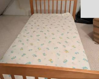 Toddler Bed Frame and Mattress