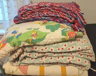 Vintage Quilt and Afgans