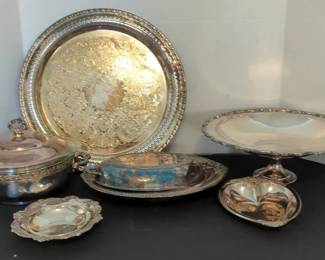 Silver Plate Serveware