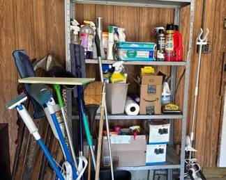 Mystery Lot of Cleaning Tools and Supplies
