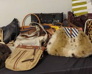 Various Purses and Handbags