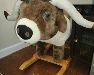 Bevo rocking "horse""