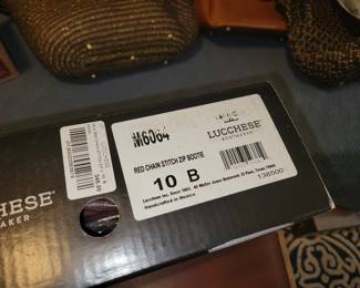 Lucchese zip-up boots