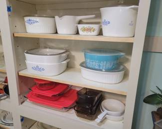 Corelle and Pyrex