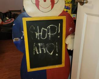 Whimsical sign