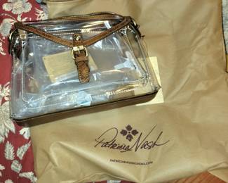 Patricia Nash clear purse