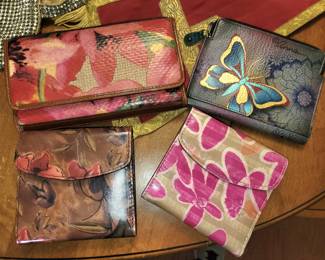 Floral wallets
