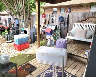 Another view of the back yard