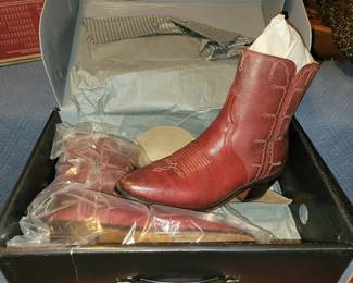 Lucchese zip-up boots