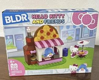 BLDR Hello Kitty and Friends Tuxedosam's Pizza Parlor Building Set