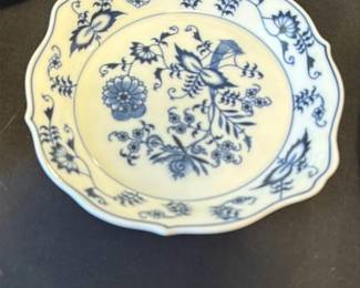 Blue Danube White Blue Plate